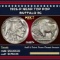 1926-p Buffalo Nickel Near Top Pop 5c ms67+ SEGS