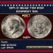 1971-d Kennedy Half Dollar Near Top Pop 50c ms67+ SEGS
