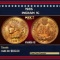 1905 Indian Cent . 1c Grades ms65 rd