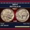 1918-p Buffalo Nickel 5c Grades ms63