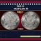 1921-d Morgan Dollar $1 Grades ms62+