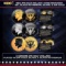 1964 JFK Half Dollar 3 Coin Enhanced Set, Black Ruthenium, Silver, & 24K Gold Other Toy