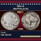 1914-p Buffalo Nickel 5c Grades ms64