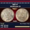 1891-p Morgan Dollar $1 Grades ms62+