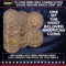 12 Coin 1890-1902 Consecutive Years Indian Head Cent Set