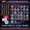 32-Coin NFL Football Helmet Logo JFK Half Dollar Set in Premium Cherry Wood Box Other Toy