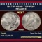 1927-p Peace Dollar Near Top Pop $1 ms65 SEGS