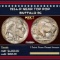 1934-p Buffalo Nickel Near Top Pop 5c ms66+ SEGS
