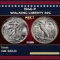 1946-p Walking Liberty Half Dollar 50c Grades ms66