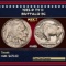 1913-p Ty II Buffalo Nickel 5c Grades ms65