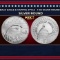Bald Eagle & Capitol Style - 1 oz Silver Round Round