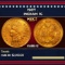 1907 Indian Cent . 1c ms66 rd SEGS