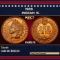 1909 Indian Cent . 1c Grades ms65 rb