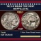 1923-p Buffalo Nickel Near Top Pop! 5c ms67 SEGS