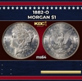 1882-o Morgan Dollar $1 Grades ms64