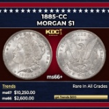 1885-cc Morgan Dollar $1 ms66+ SEGS