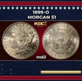 1899-o Morgan Dollar $1 Grades ms63