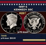 1997-s Proof Kennedy Half Dollar 50c pr70 dcam SEGS