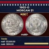 1902-o Morgan Dollar $1 ms66+ SEGS