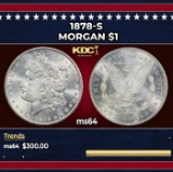 1878-s Morgan Dollar $1 Grades ms64
