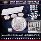 3 Coin 1885-1887 