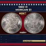 1882-o Morgan Dollar $1 Grades ms64+