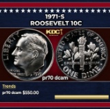 1971-s Proof Roosevelt Dime 10c pr70 dcam SEGS