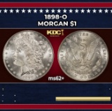 1898-o Morgan Dollar $1 Grades ms62+