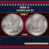 1888-o Morgan Dollar $1 Grades ms62