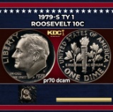 1979-s Ty 1 Proof Roosevelt Dime 10c pr70 dcam SEGS