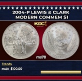 2004-P Lewis & Clark Modern Commem Dollar $1 ms70 SEGS