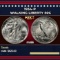 1934-p Walking Liberty Half Dollar 50c Grades ms66