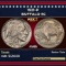 1921-p Buffalo Nickel 5c ms65 SEGS