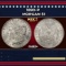 1890-p Morgan Dollar $1 Grades ms63+