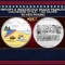 Snoopy & Woodstock Beach Peanuts Colorized Style - 1 oz Silver Round Round
