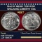 1942-p Walking Liberty Half Dollar Near Top Pop 50c ms67+ SEGS