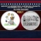 Snoopy & Woodstock Easter Egg Peanuts Colorized Style - 1 oz Silver Round Round