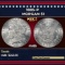 1885-p Morgan Dollar $1 Grades ms65