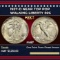 1937-d Walking Liberty Half Dollar Near Top Pop 50c ms67 SEGS