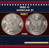 1885-o Morgan Dollar $1 Grades ms64