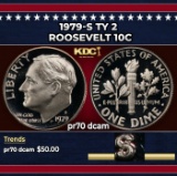 1979-s Ty 2 Proof Roosevelt Dime 10c pr70 dcam SEGS