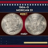 1904-o Morgan Dollar $1 Grades ms62+