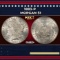 1883-p Morgan Dollar $1 Grades ms62+