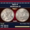 1902-p Morgan Dollar $1 Grades ms63+