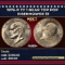 1976-p Ty 1 Eisenhower Dollar Near Top Pop $1 ms65+ SEGS