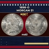 1898-o Morgan Dollar $1 Grades ms63