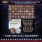 Complete Set of 47 US Presidents Colorized Washington Quarters w/ BOX Other Toy