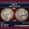 1916-d Buffalo Nickel 5c ms64+ SEGS