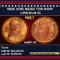 1909 VDB Lincoln Cent Near Top Pop! 1c ms67+ rd SEGS