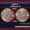 1902-p Morgan Dollar $1 Grades ms62+